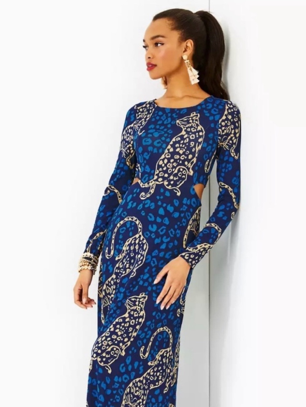 EUC Lilly Pulitzer Sterling Maxi Dress - Picture 7 of 7
